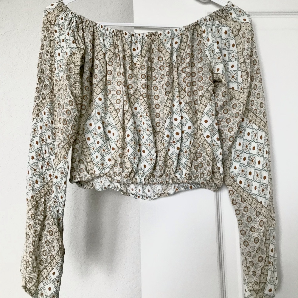 off-the-shoulder top